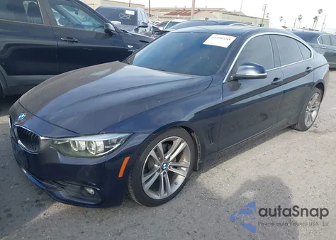 2018 BMW 430I Gran Coupe from USA, damaged, VIN WBA4J1C55JBM10355